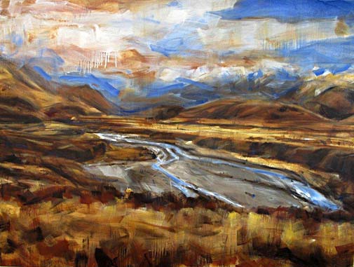 nigel wilson cenrtal otaho landscape artist